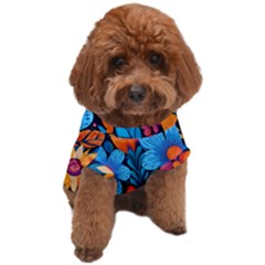 Flowers Bloom Spring Colorful Artwork Decoration Dog T-shirt by 99art