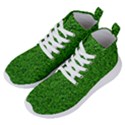 Green Grass Texture Summer Women s Lightweight High Top Sneakers View2