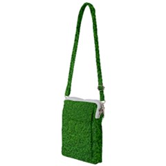 Green Grass Texture Summer Multi Function Travel Bag by 99art