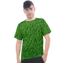 Green Grass Texture Summer Men s Sport Top by 99art