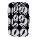 Black And White Deadhead Grateful Dead Steal Your Face Pattern Waist Pouch (Small) View2