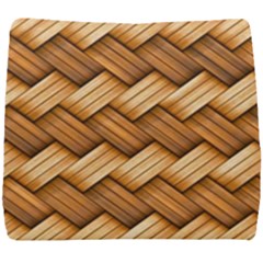 Wooden Weaving Texture Seat Cushion by 99art