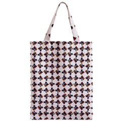 Mixed Abstract Colors Pattern Zipper Classic Tote Bag by dflcprintsclothing