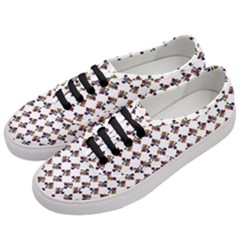 Mixed Abstract Colors Pattern Women s Classic Low Top Sneakers by dflcprintsclothing