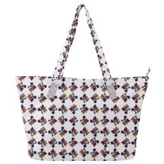 Mixed Abstract Colors Pattern Full Print Shoulder Bag by dflcprintsclothing