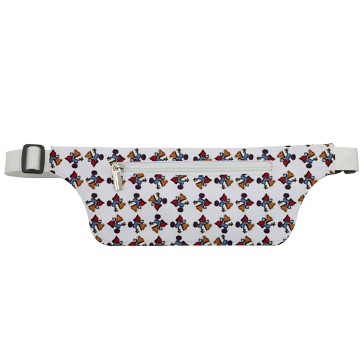 Mixed Abstract Colors Pattern Active Waist Bag