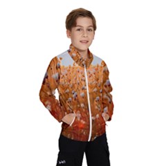 Late Afternoon Kids  Windbreaker by artworkshop