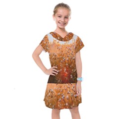 Late Afternoon Kids  Drop Waist Dress by artworkshop