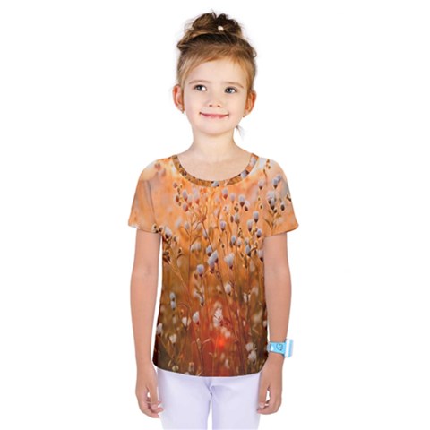 Late Afternoon Kids  One Piece Tee by artworkshop