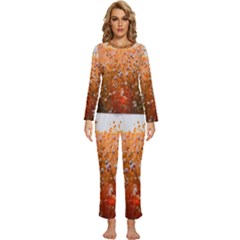 Late Afternoon Womens  Long Sleeve Lightweight Pajamas Set by artworkshop