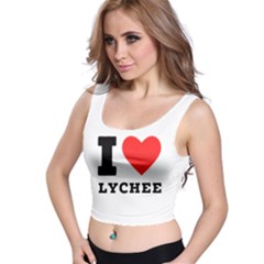 I Love Lychee  Crop Top by ilovewhateva