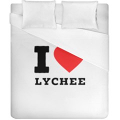 I Love Lychee  Duvet Cover (california King Size) by ilovewhateva