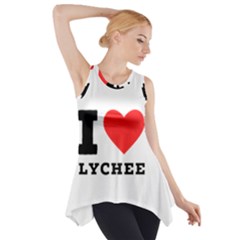 I Love Lychee  Side Drop Tank Tunic by ilovewhateva