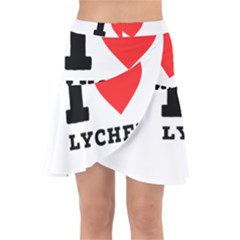 I Love Lychee  Wrap Front Skirt by ilovewhateva