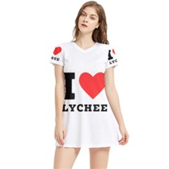 I Love Lychee  Women s Sports Skirt by ilovewhateva