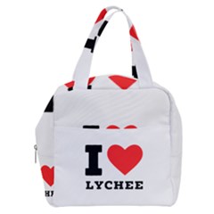 I Love Lychee  Boxy Hand Bag by ilovewhateva