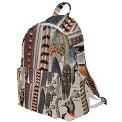 Feathers Birds Vintage Art The Plain Backpack by Vaneshart