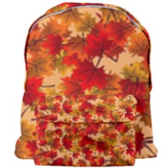 Wallpaper Background Autumn Fall Giant Full Print Backpack by Vaneshart