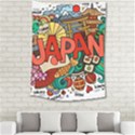 Earthquake And Tsunami Drawing Japan Illustration Medium Tapestry View2