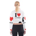 I love licorice Cropped Sweatshirt View2