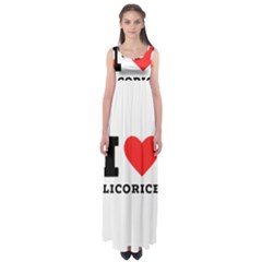 I Love Licorice Empire Waist Maxi Dress by ilovewhateva