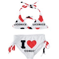 I Love Licorice Kids  Classic Bikini Set by ilovewhateva