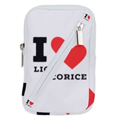 I Love Licorice Belt Pouch Bag (small) by ilovewhateva