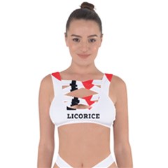 I Love Licorice Bandaged Up Bikini Top by ilovewhateva