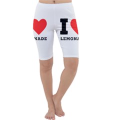 I Love Lemonade Cropped Leggings  by ilovewhateva