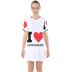 I Love Lemonade Sixties Short Sleeve Mini Dress by ilovewhateva