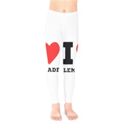 I Love Lemonade Kids  Leggings by ilovewhateva