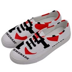 I Love Lemonade Men s Classic Low Top Sneakers by ilovewhateva