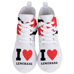 I Love Lemonade Women s Lightweight High Top Sneakers by ilovewhateva