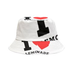 I Love Lemonade Inside Out Bucket Hat by ilovewhateva