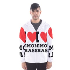 I Love Lemon Grass Men s Hooded Windbreaker by ilovewhateva