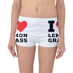 I Love Lemon Grass Reversible Boyleg Bikini Bottoms by ilovewhateva