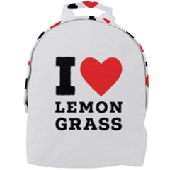 I Love Lemon Grass Mini Full Print Backpack by ilovewhateva