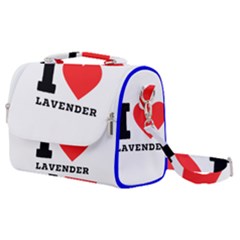 I Love Lavender Satchel Shoulder Bag by ilovewhateva