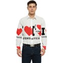 I love lavender Men s Long Sleeve Pocket Shirt  View1