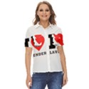 I love lavender Women s Short Sleeve Double Pocket Shirt View1