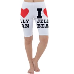 I Love Jelly Bean Cropped Leggings  by ilovewhateva