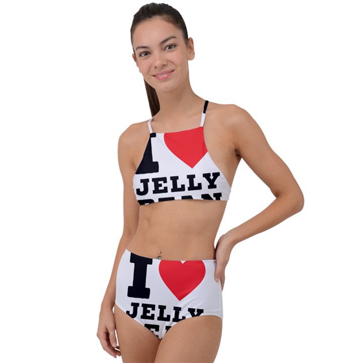 I love jelly bean High Waist Tankini Set