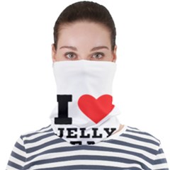 I Love Jelly Bean Face Seamless Bandana (adult) by ilovewhateva