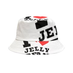 I Love Jelly Bean Inside Out Bucket Hat by ilovewhateva