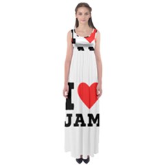 I Love Jam Empire Waist Maxi Dress by ilovewhateva