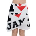 I love jam Chiffon Wrap Front Skirt View1