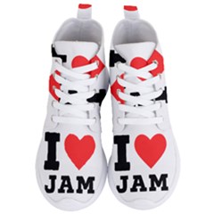 I Love Jam Women s Lightweight High Top Sneakers by ilovewhateva