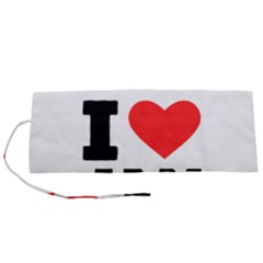 I Love Jam Roll Up Canvas Pencil Holder (s) by ilovewhateva