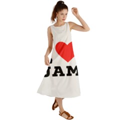 I Love Jam Summer Maxi Dress by ilovewhateva