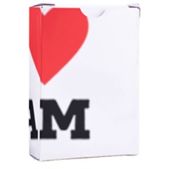 I Love Jam Playing Cards Single Design (rectangle) With Custom Box by ilovewhateva